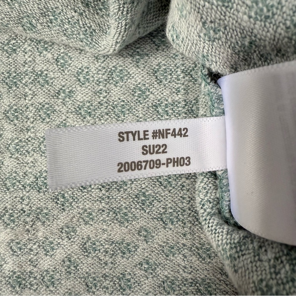 Women’s Madewell Jacquard Peekaboo Back Crop V-Neck Tank Top Size Small - Picture 13 of 16